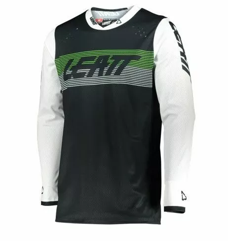 Leatt 2022 Moto 4.5 Lite Black Jersey - Unisex - Small - Adult - Black 3 Leatt 2022 Moto 4.5 Lite Black Jersey - Unisex - Small - Adult - Black
