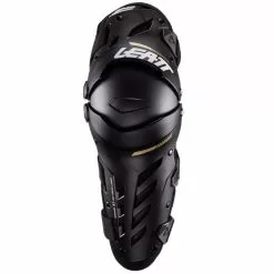 Leatt Dual Axis Black Gold Knee Shin Guard - Unisex - Small/Medium - Adult - Black/Gold -Outlet Helmets Store L5022141230 2