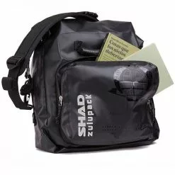 Shad Zulu SW18 Black 18L Waterproof Laptop Bag 7 Shad Zulu SW18 Black 18L Waterproof Laptop Bag -Outlet Helmets Store LSW018 1