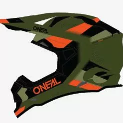 Oneal 2023 2 Series Spyde Helmet - Green/Black/Orange - M