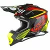 Oneal 2022 Youth 2 Series Rush V.22 Red Neon Yellow Helmets - Unisex - Small - Youth - Red/Yellow -Outlet Helmets Store ON0200301
