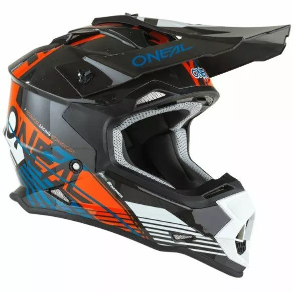 Oneal 2022 Youth 2 Series Rush V.22 Orange Blue Helmets - Unisex - Small - Youth - Orange/Blue 4 Oneal 2022 Youth 2 Series Rush V.22 Orange Blue Helmets - Unisex - Small - Youth - Orange/Blue - Image 2