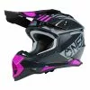 Oneal 2022 Youth 2 Series Rush V.22 Black Pink Helmets - Unisex - Small - Youth - Black/Pink -Outlet Helmets Store ON0200371