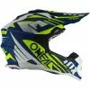 Oneal 21 2 SRS SPYDE BU/WH/YL SM -Outlet Helmets Store ON0200402