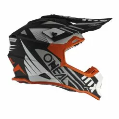Oneal 2 Series Spyde Black White And Orange Helmet