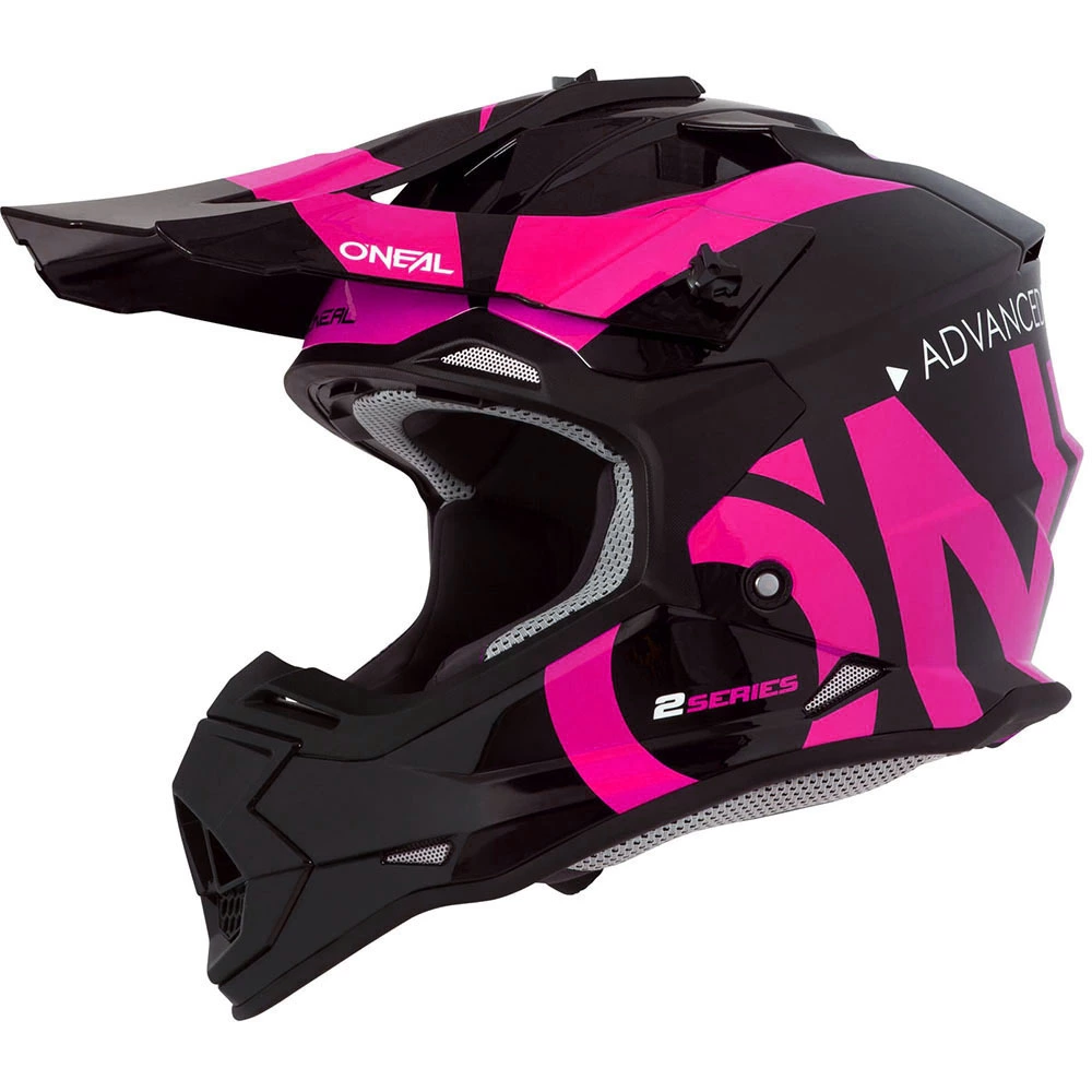Oneal Youth 2 Series Slick Black Pink Helmet 3 Oneal Youth 2 Series Slick Black Pink Helmet