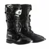 Oneal 2023 Rider Pro Black Boots - Unisex - 7 - Adult - Black -Outlet Helmets Store ON0335107