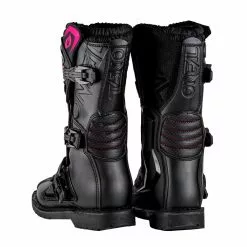Oneal 2023 Girls Youth Rider Pro Black Pink Boots - Unisex - K13 - Youth - Black/Pink -Outlet Helmets Store ON0335700 1