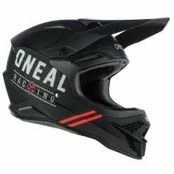 Oneal 3 Series Dirt Black Grey Helmet - Unisex - Small - Adult - Black/Grey
