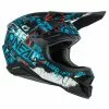 Oneal 3 Series Ride Helmet - Blue/Black/Red - 2XL -Outlet Helmets Store ON0627136