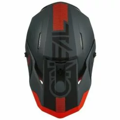 Oneal 2022 3 Series Vertical V.22 Black Red Helmet -Outlet Helmets Store ON0627225 2