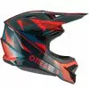 Oneal 3 Series Triz Helmet - Red/Dark Green - XL -Outlet Helmets Store ON0627535