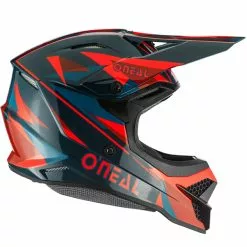 Oneal 3 Series Triz Helmet - Red/Dark Green - XL