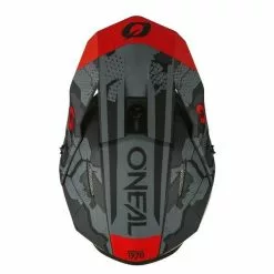Oneal 2022 3 Series Camo V.22 Black Red Helmet - Unisex - Large - Adult - Black/Red -Outlet Helmets Store ON0627554 2
