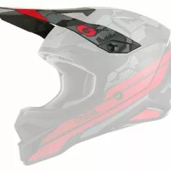 Oneal 2022 3 Series Camo V.22 Black Red Helmet - Unisex - Large - Adult - Black/Red -Outlet Helmets Store ON0627554 4