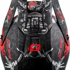 Oneal 5 Series Hotrod Black And Red Helmet 7 Oneal 5 Series Hotrod Black And Red Helmet -Outlet Helmets Store ON0628133 p 2