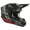Oneal 2022 5 Series Squadron V.22 Black Grey Helmet - Unisex - Small - Adult - Black/Grey -Outlet Helmets Store ON0628712