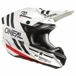 Oneal 2022 5 Series Squadron V.22 White Black Helmet - Unisex - X-Small - Adult - White/Black