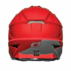 Oneal 2022 1 Series Solid Red Helmet -Outlet Helmets Store ON0632131 3