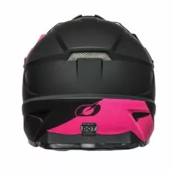 Oneal 2022 1 Series Solid Black Pink Helmet - Unisex - Large - Adult - Black/Pink -Outlet Helmets Store ON0632174 3