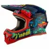 Oneal 2023 Youth 1 Series Rex Multi Helmet - Unisex - Medium - Youth - Multi -Outlet Helmets Store ON0632233