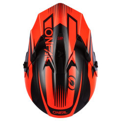 Oneal 2023 Youth 1 Series Stream Helmet - Black/Red (Neon Orange) - M -Outlet Helmets Store ON0632Y73 p 4