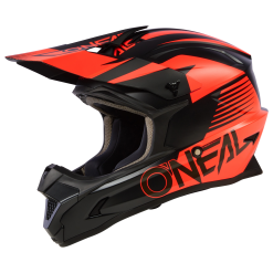 Oneal 2023 Youth 1 Series Stream Helmet - Black/Red (Neon Orange) - M -Outlet Helmets Store ON0632Y73 p 5