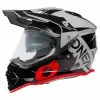 Oneal 2023 Sierra R Helmet - Black/Grey/Red - M -Outlet Helmets Store ON0818011 p