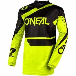 Oneal Element Racewear Jersey - Black/Yellow - S