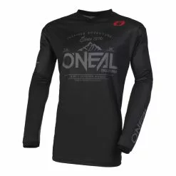 Oneal 2023 Element Dirt Black Grey Jersey - Black - Small - Adult