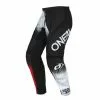 Oneal 2022 Element Racewear V.22 Black White Red Pants - Unisex - 28 - Adult - Black/White/Red -Outlet Helmets Store ONE021128