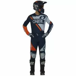 Oneal 2023 Element Shocker Blue Orange Pants -Outlet Helmets Store ONE0223228 p 2