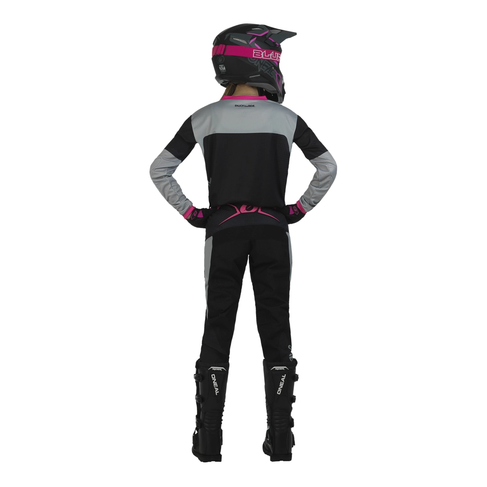 Oneal 2023 Girls Youth Element Racewear Black Pink Pants - Women Specific - Black - 18 - Youth 4 Oneal 2023 Girls Youth Element Racewear Black Pink Pants - Women Specific - Black - 18 - Youth - Image 2