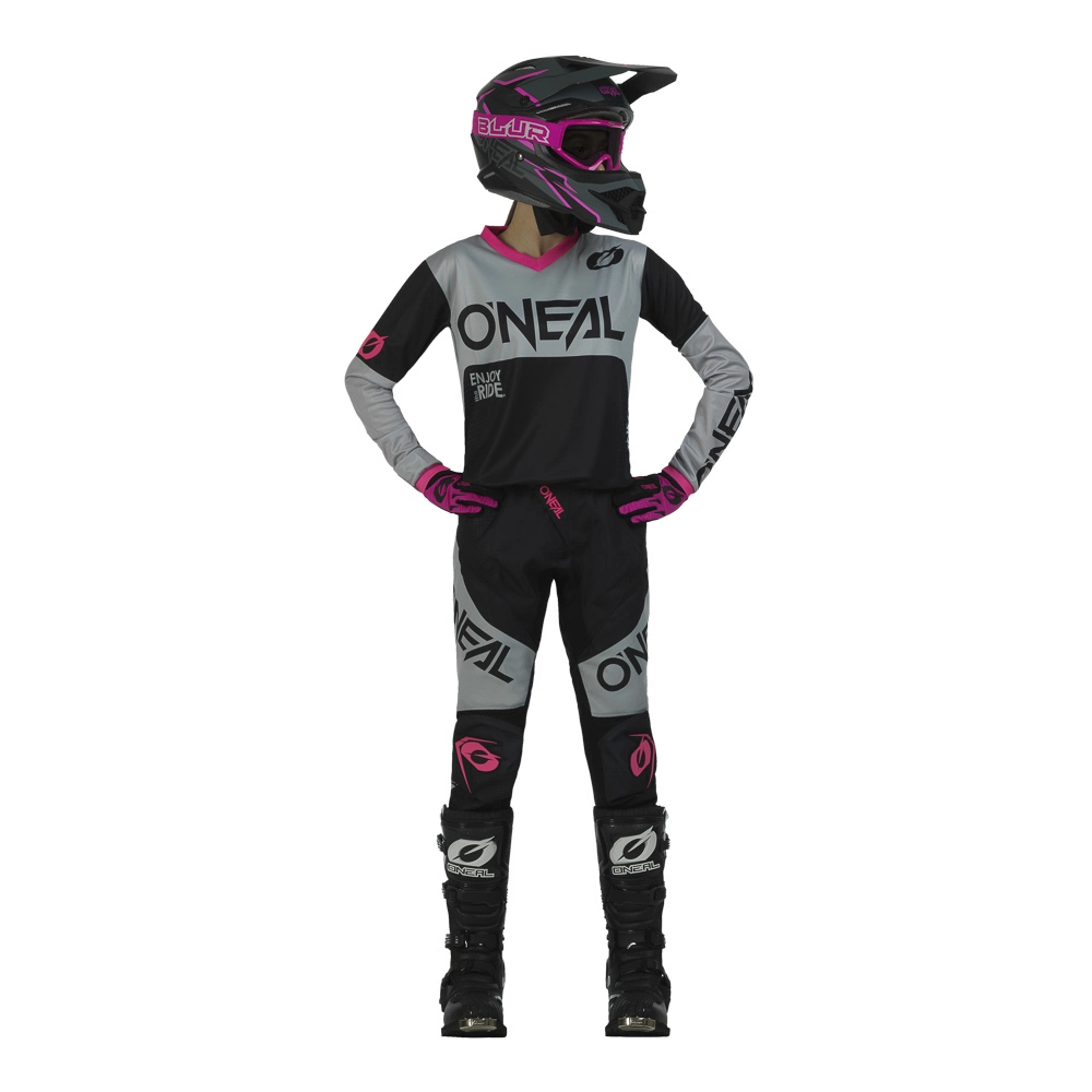 Oneal 2023 Girls Youth Element Racewear Black Pink Pants - Women Specific - Black - 18 - Youth 3 Oneal 2023 Girls Youth Element Racewear Black Pink Pants - Women Specific - Black - 18 - Youth