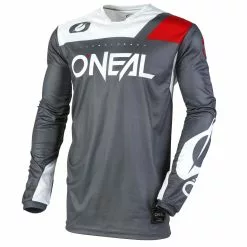 Oneal Hardwear Reflexx Grey White Jersey - Small - Adult
