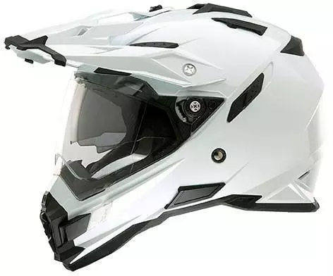 Oneal Sierra Dual Sport Pearl White Helmet 3 Oneal Sierra Dual Sport Pearl White Helmet
