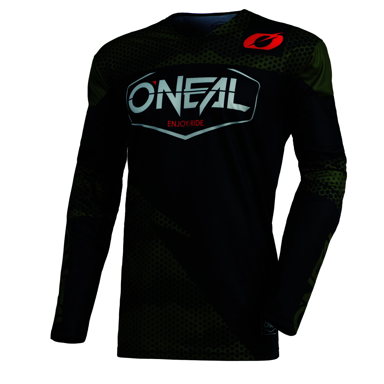 Oneal Mayhem Covert Black Green Jersey - Black - Large - Adult 3 Oneal Mayhem Covert Black Green Jersey - Black - Large - Adult