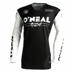 Oneal 2023 Mayhem Bullet Black White Jersey - Unisex - Small - Adult - Black/White