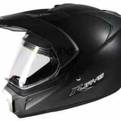 Rjays Dakar Matte Black Helmet