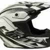 THH Youth TX-15 Race Black Silver Helmet - Black - L - Youth -Outlet Helmets Store THH121BKSI2 p