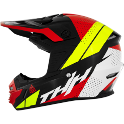 THH TX-15 Mirage Black And Red Helmet - X-Large - Adult
