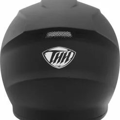THH Youth T710X Solid Matte Black Helmet - Unisex - Small - Youth - Black -Outlet Helmets Store THH128MBKY3 2