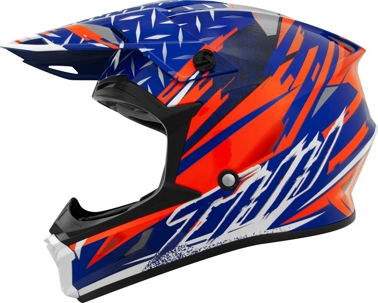 THH Youth T710X Assault Helmet - Blue/Orange - S 3 THH Youth T710X Assault Helmet - Blue/Orange - S