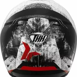 THH Youth TX-12 Recon Black Red Helmet - Red - X-Large - Youth -Outlet Helmets Store THH131BKRDY3 p 2